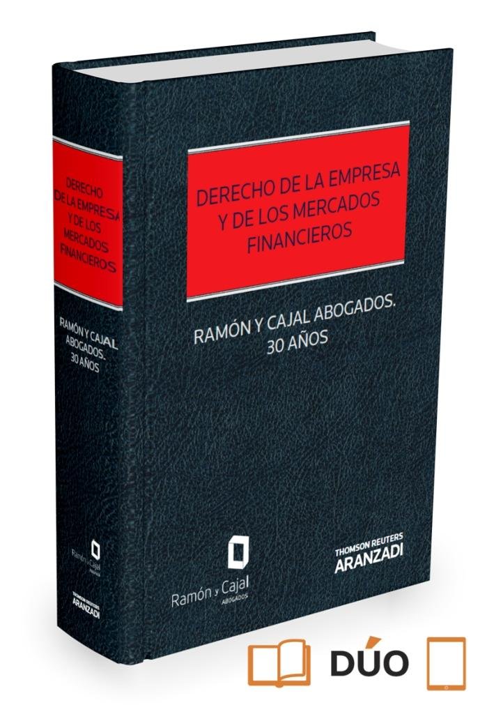 Derecho de la empresa y de los mercados financieros (Express) (Papel + e-book), de Abogados, Ramón y Cajal | portada del libr