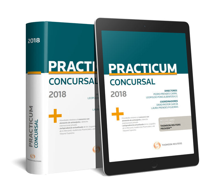 PRACTICUM CONCURSAL 2018, de AA.VV. | portada del libro