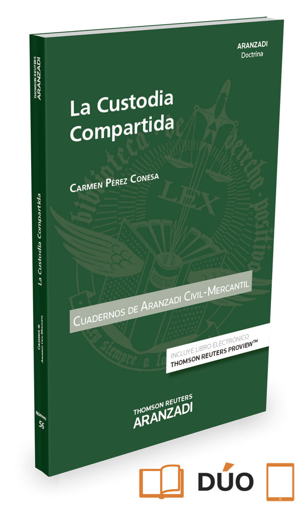 La Custodia Compartida (Papel + e-book), de Pérez Conesa, Carmen | portada del libro