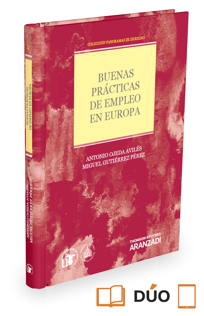 Buenas prácticas de empleo en Europa (Papel + e-book), de Gutiérrez Pérez, Miguel | portada del libro