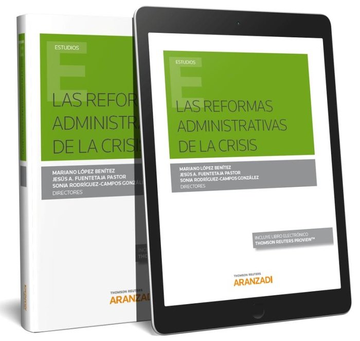 Las Reformas Administrativas de la Crisis (Papel + e-book), de Fuentetaja Pastor, Jesús A. | portada del libro