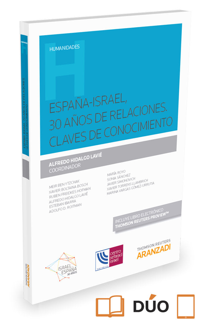 España-Israel, 30 años de relaciones. Claves de conocimiento (Papel + e-book) EXPRES, de Hidalgo Lavié, Alfredo | portada del