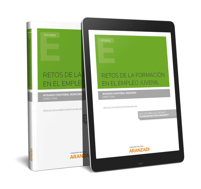 Retos de la formación en el empleo juvenil (Papel + e-book), de Cristóbal Roncero, Rosario | portada del libro