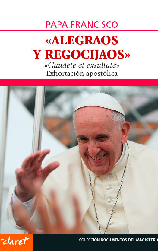 Alegraos y regocijaos, de Papa Francisco | portada del libro