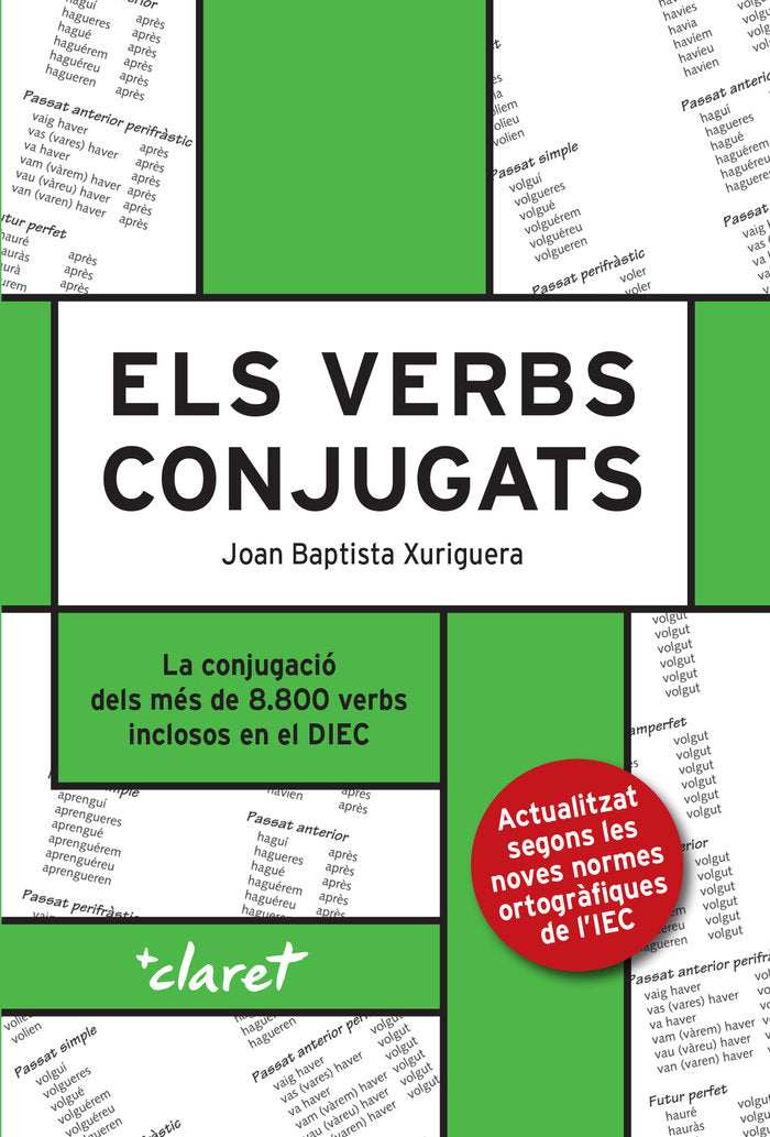 Els verbs conjugats, de Xuriguera Parramona, Joan Baptista | portada del libro