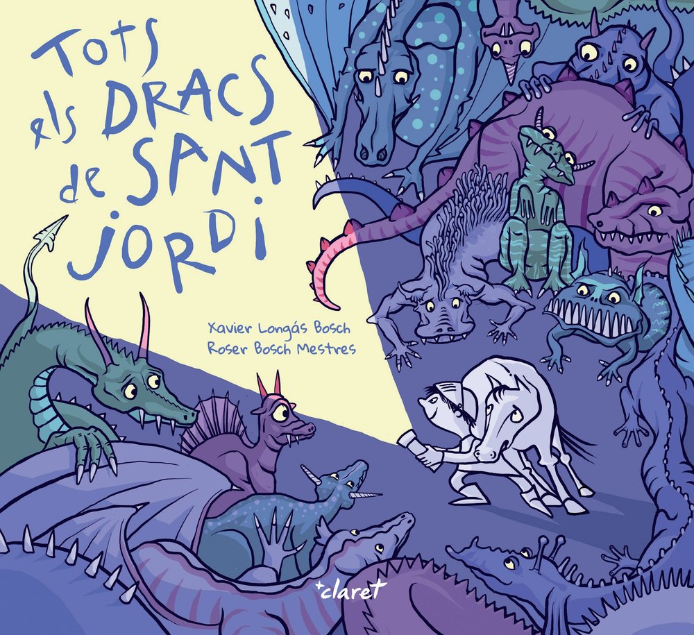TOTS ELS DRACS DE SANT JORDI, de ROSER BOSCH MESTRES | portada del libro