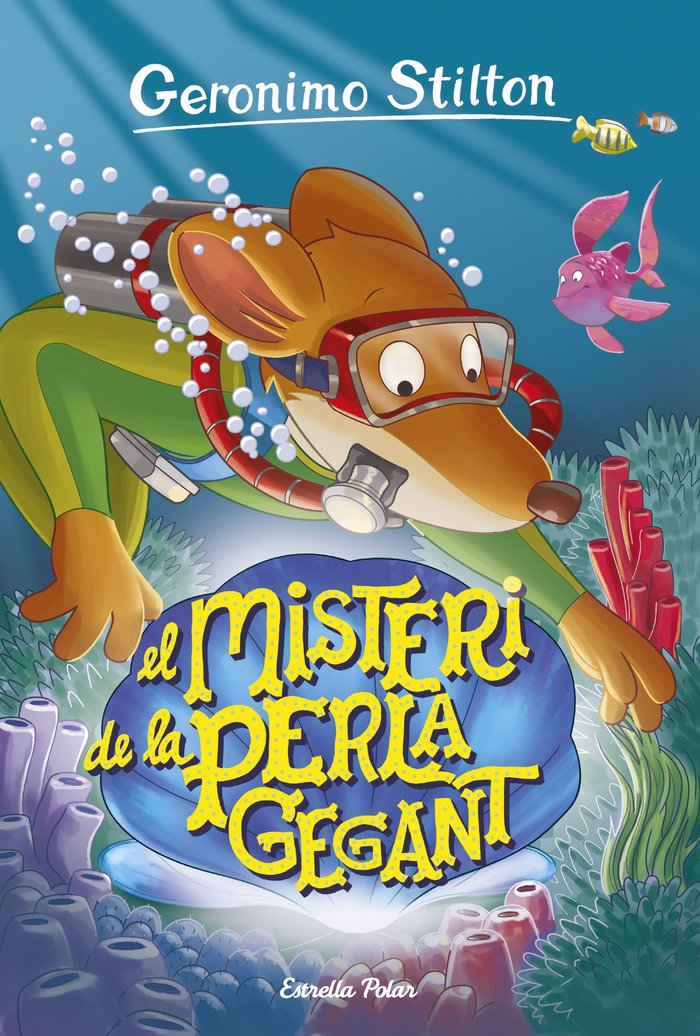 El misteri de la perla gegant, de Stilton, Geronimo | portada del libro