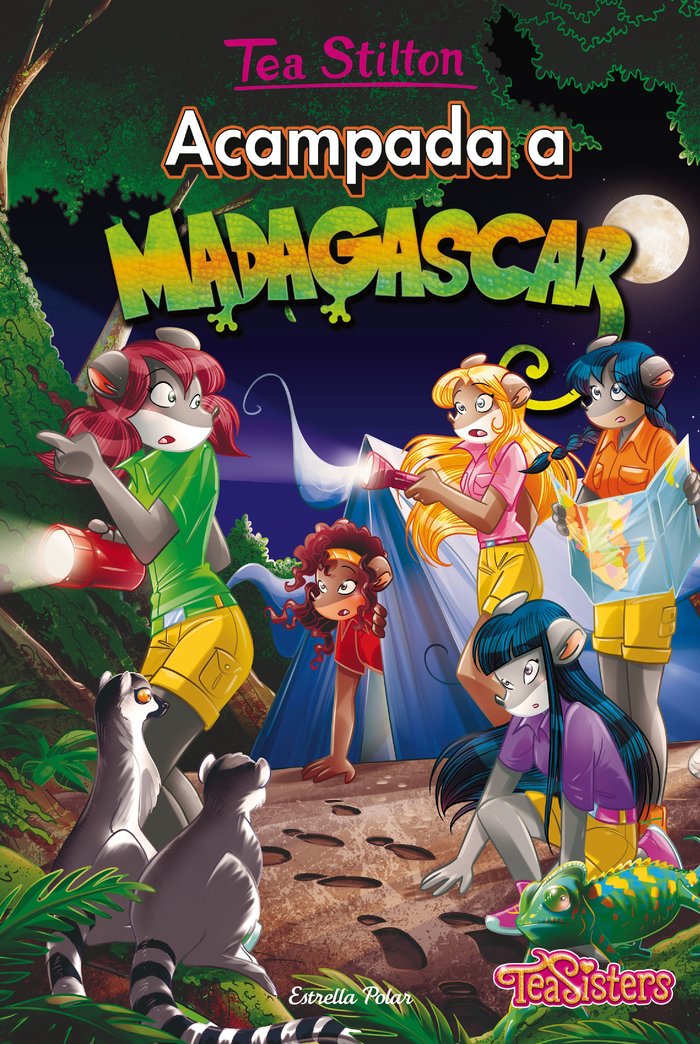 Acampada a Madagascar, de Stilton, Tea | portada del libro