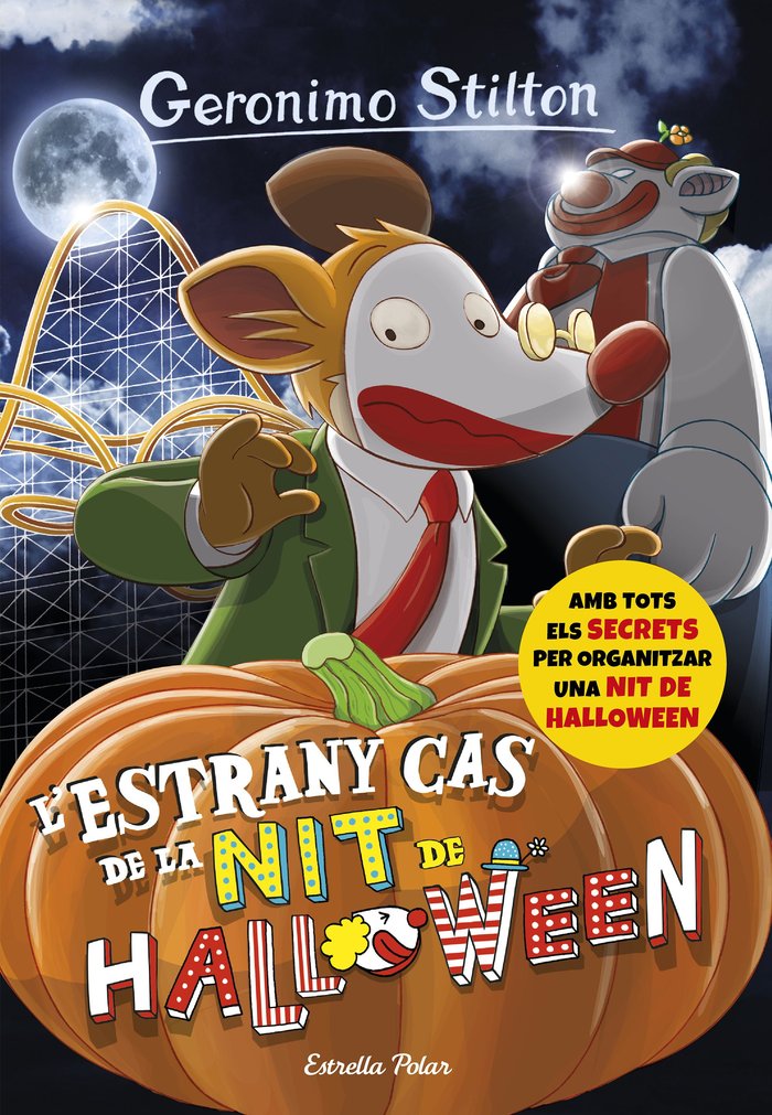 L'estrany cas de la nit de Halloween, de Stilton, Geronimo | portada del libro