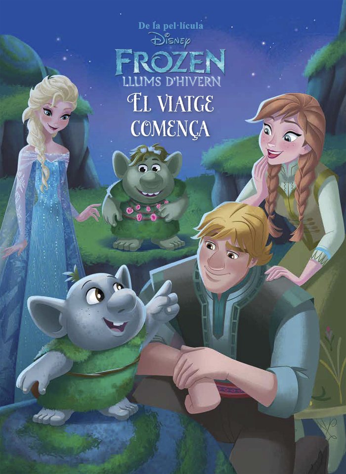 Frozen. Llums d'hivern. El viatge comença, de Disney | portada del libro