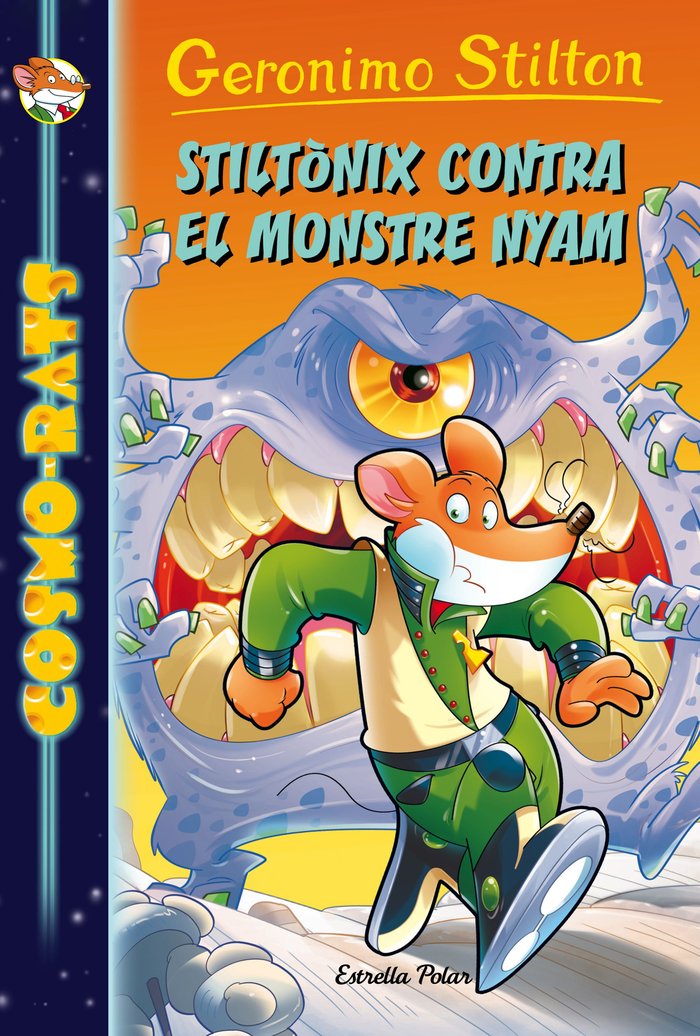 Stiltònix contra el monstre Nyam, de Stilton | portada del libro