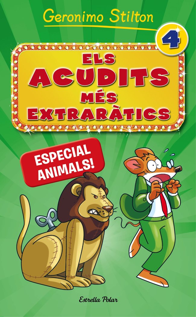 Els acudits més extraràtics 4. Especial animals!, de Stilton, Geronimo | portada del libro