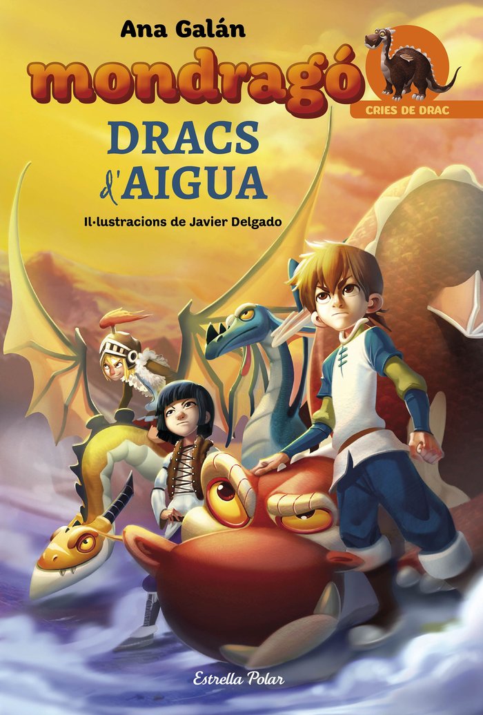 Mondragó. Dracs d'aigua, de Galán | portada del libro