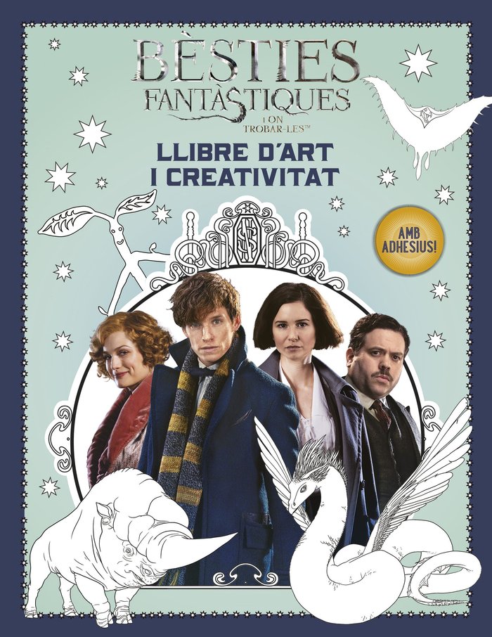 Bèsties fantàstiques i on trobar-les. Llibre d'art i creativitat, de Rowling, J.K. | portada del libro