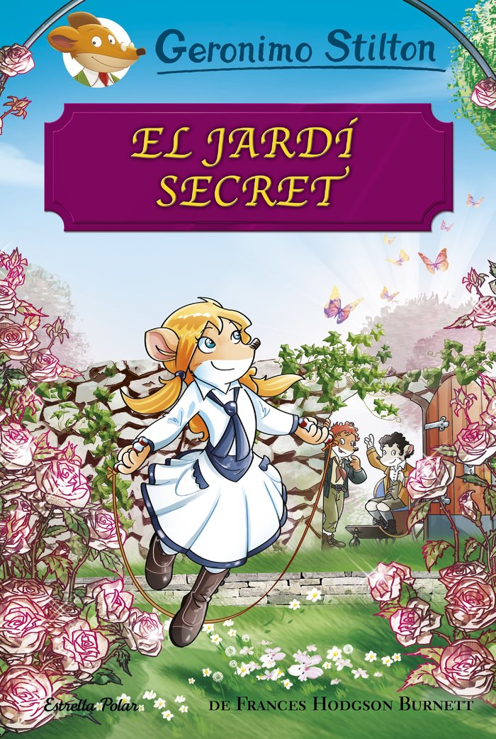 El jardí secret, de Stilton, Geronimo | portada del libro