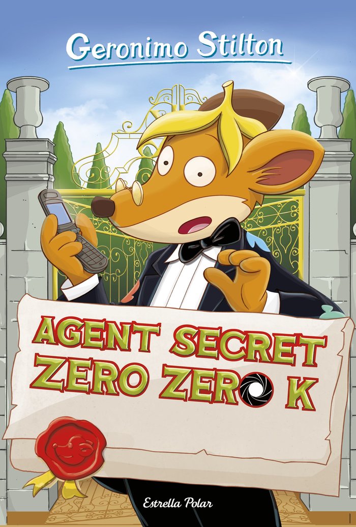 Agent secret Zero Zero K, de Stilton, Geronimo | portada del libro