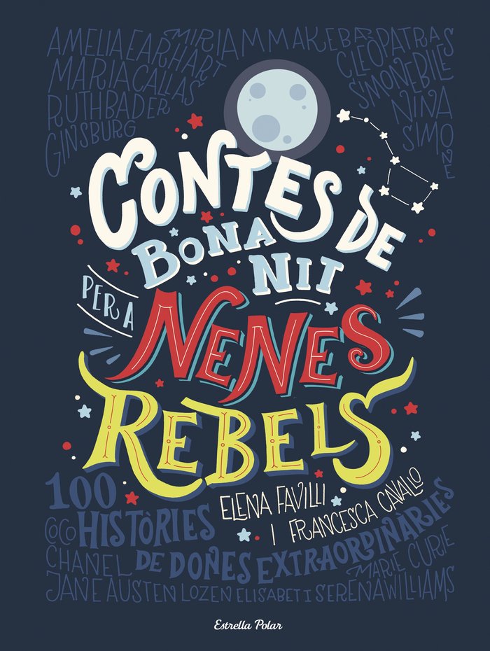 Contes de bona nit per a nenes rebels, de Favilli | portada del libro