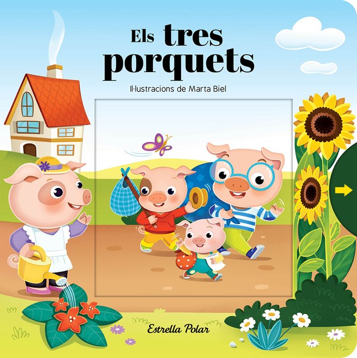 Els tres porquets, de Autors, Diversos | portada del libro