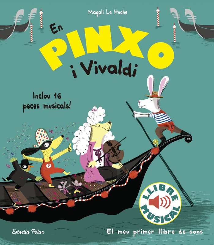 En Pinxo i Vivaldi. Llibre musical, de Le Huche, Magali | portada del libro