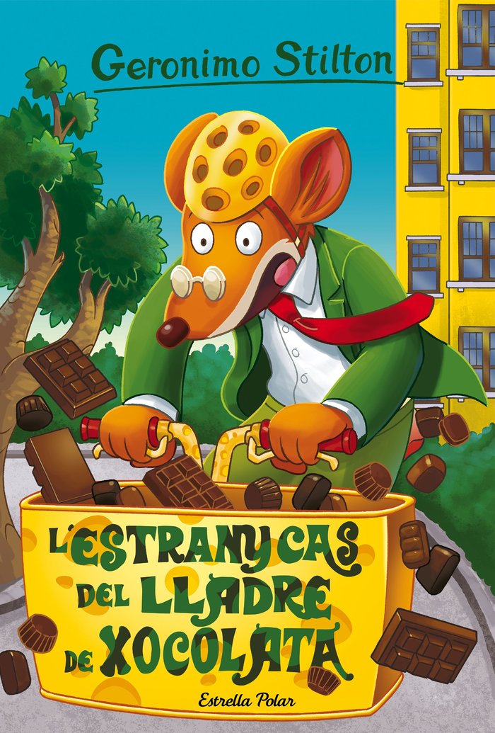 L'estrany cas del lladre de xocolata, de Stilton | portada del libro