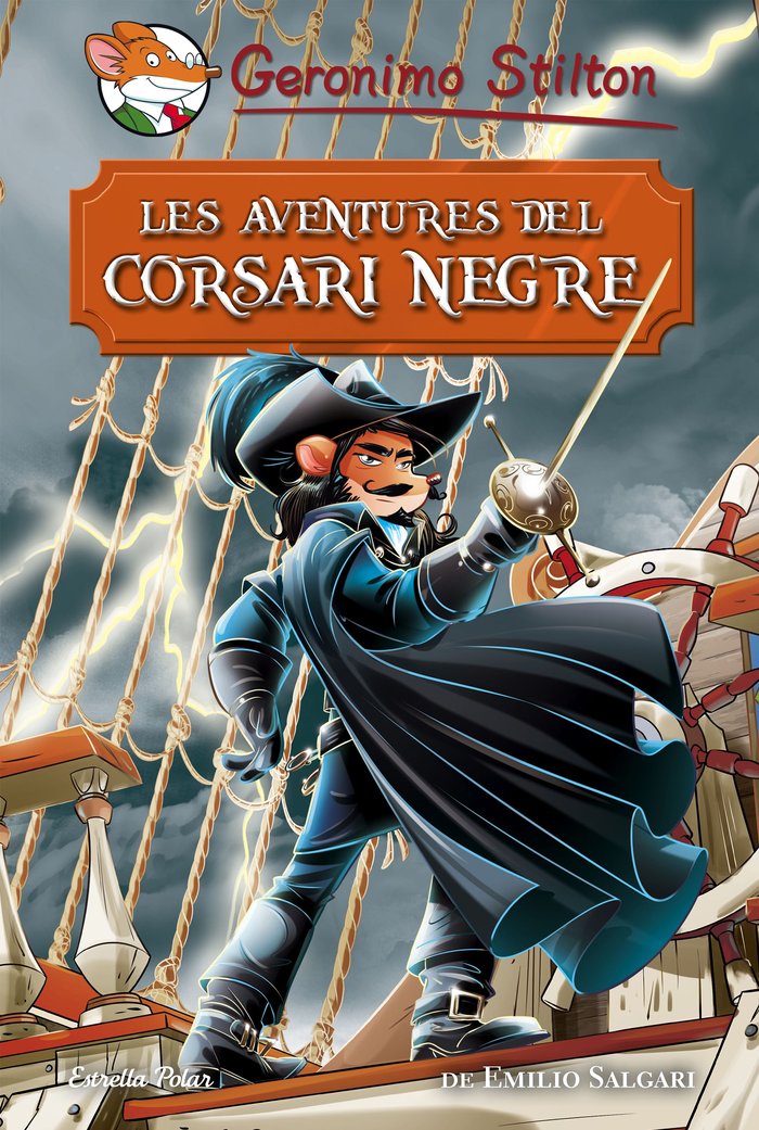 Les aventures del Corsari Negre, de Stilton, Geronimo | portada del libro