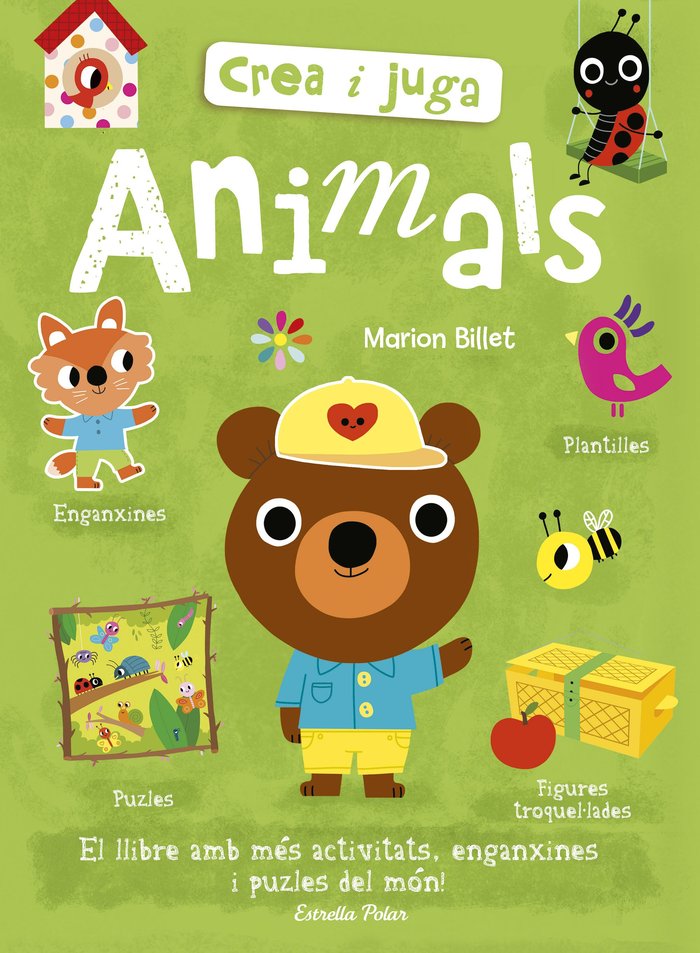 Crea i juga. Animals, de Billet | portada del libro