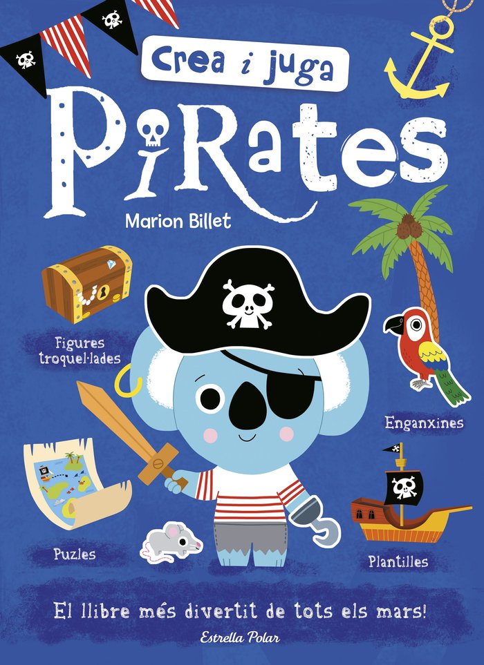 Crea i juga. Pirates, de Billet, Marion | portada del libro