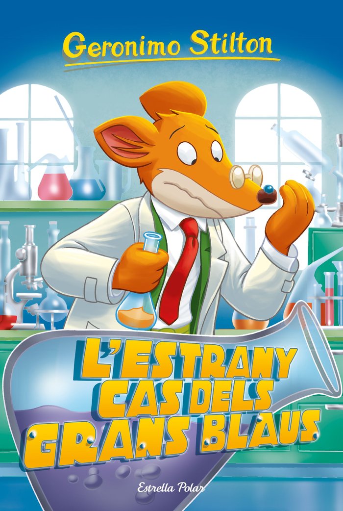 L'estrany cas dels grans blaus, de Stilton, Geronimo | portada del libro