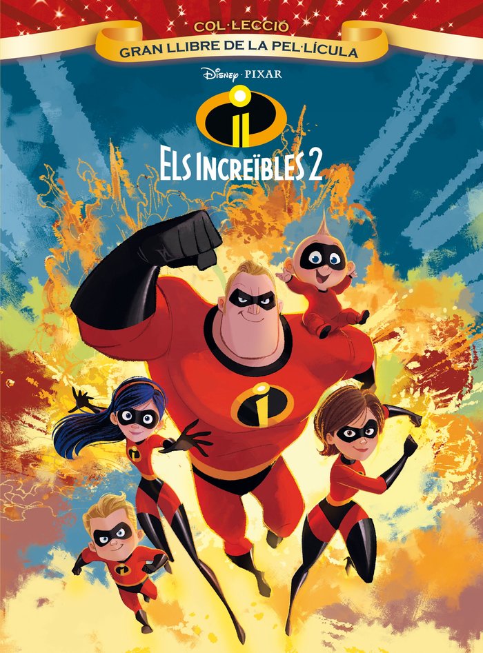 Els Increïbles 2. Gran llibre de la pel·lícula, de Disney | portada del libro