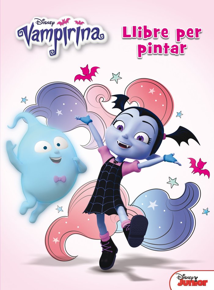 Vampirina. Llibre per pintar, de Disney | portada del libro