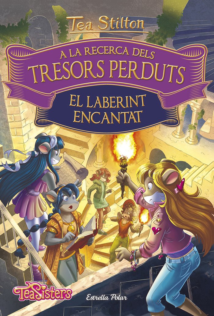 A la recerca dels tresors perduts. El laberint encantat, de Stilton, Tea | portada del libro