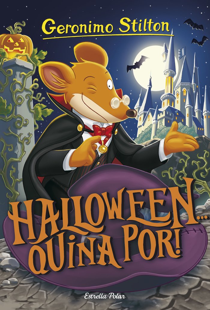 Halloween... quina por!, de Stilton, Geronimo | portada del libro