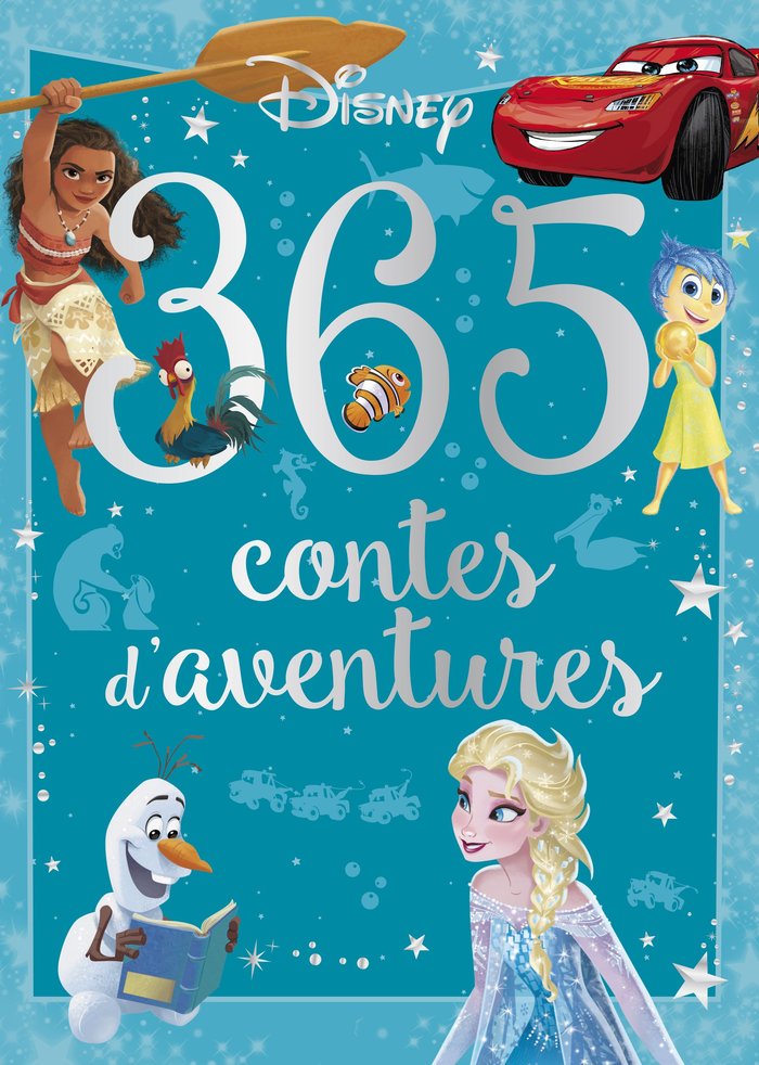 365 contes d'aventures, de Disney | portada del libro