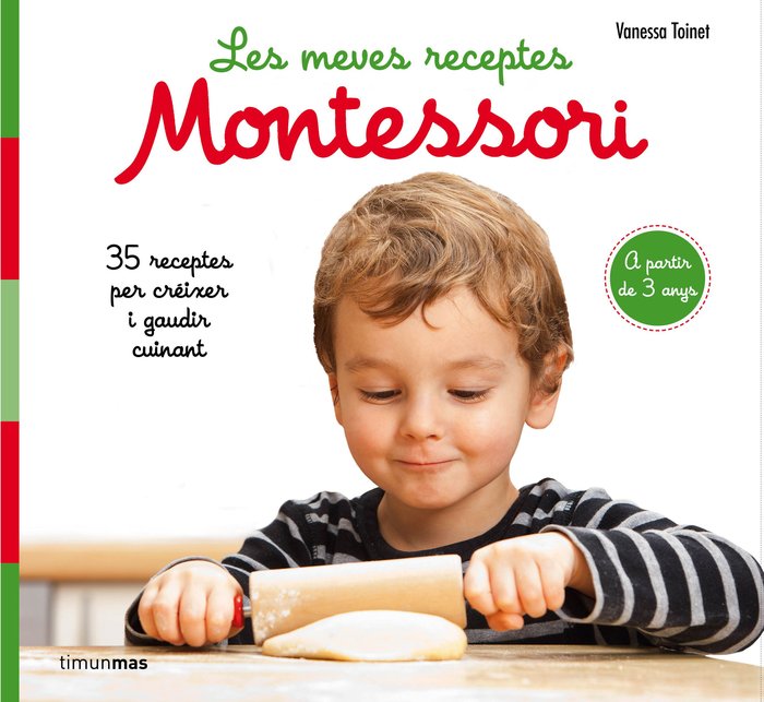 Les meves receptes Montessori, de Toinet, Vanessa | portada del libro