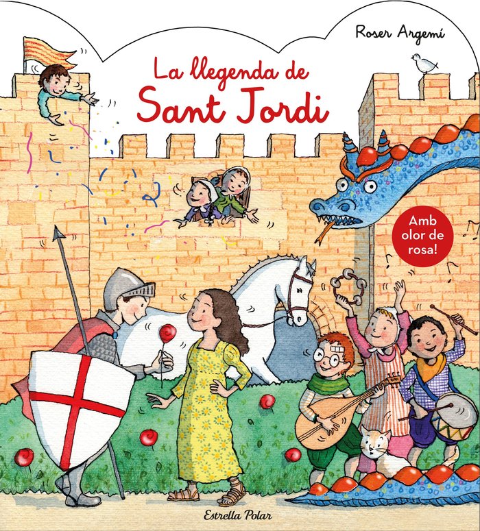 La llegenda de Sant Jordi. Amb olor, de Argemí, Roser | portada del libro