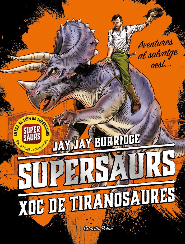 Supersaurs 3. Xoc de tiranosaures, de Burridge, Jay | portada del libro