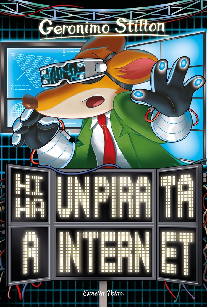 Hi ha un pirata a internet, de Stilton, Geronimo | portada del libro