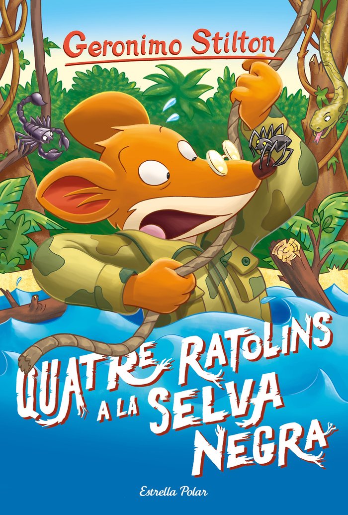 Quatre ratolins a la Selva Negra, de Stilton, Geronimo | portada del libro