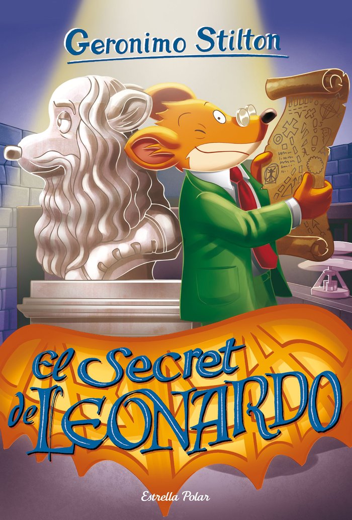 El secret de Leonardo, de Stilton, Geronimo | portada del libro