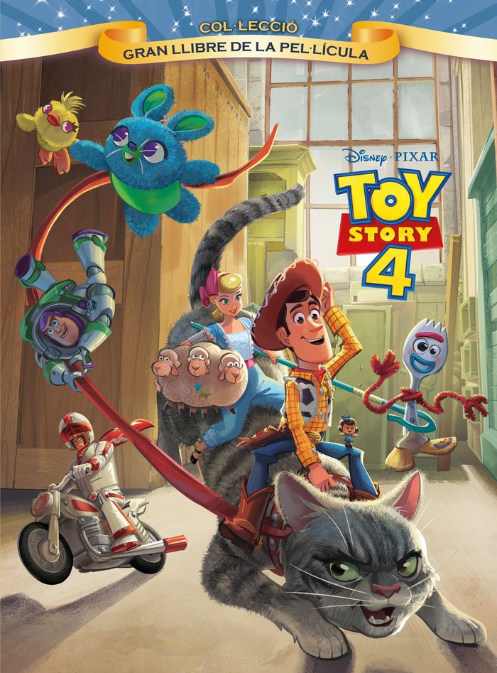 Toy Story 4. Gran llibre de la pel·lícula, de Disney | portada del libro