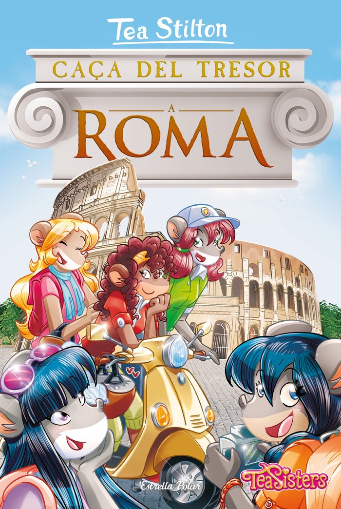 Caça del tresor a Roma, de Stilton, Tea | portada del libro