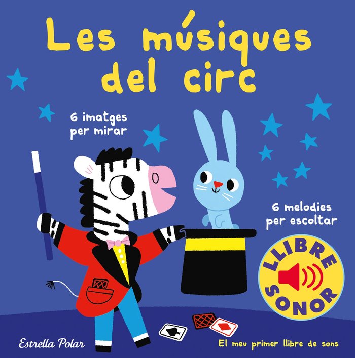 Les músiques del circ. El meu primer llibre de sons, de Billet, Marion | portada del libro