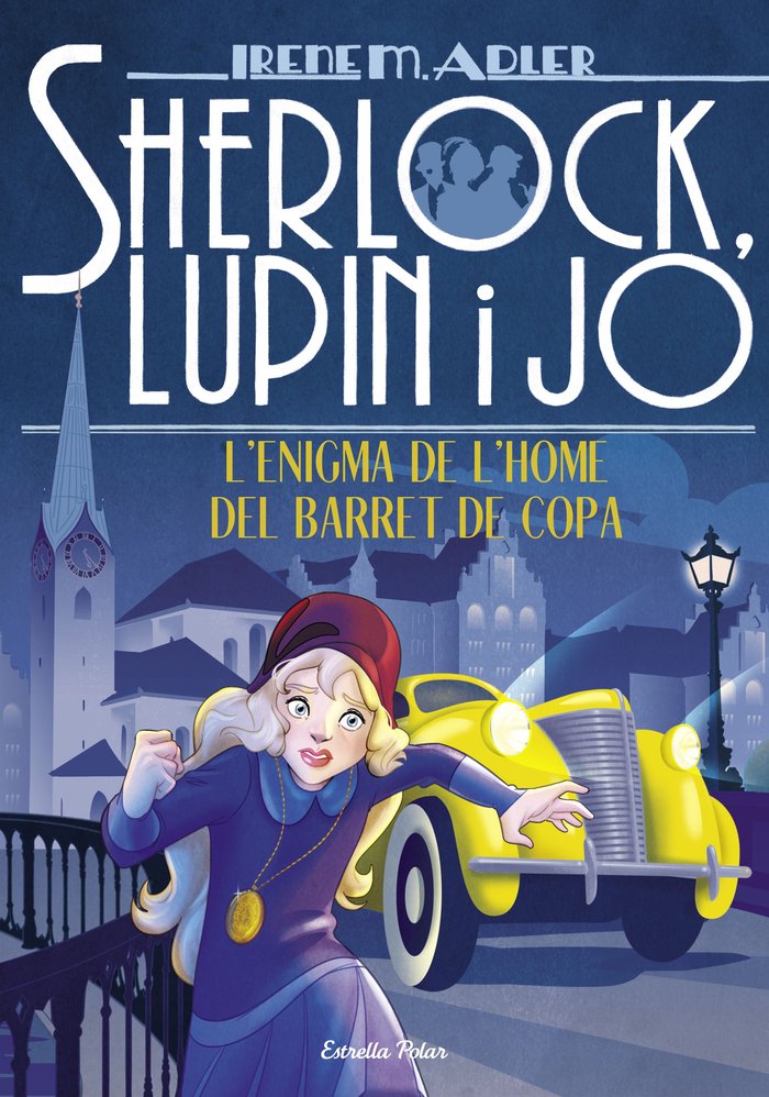 L'enigma de l'home del barret de copa, de Adler, Irene | portada del libro