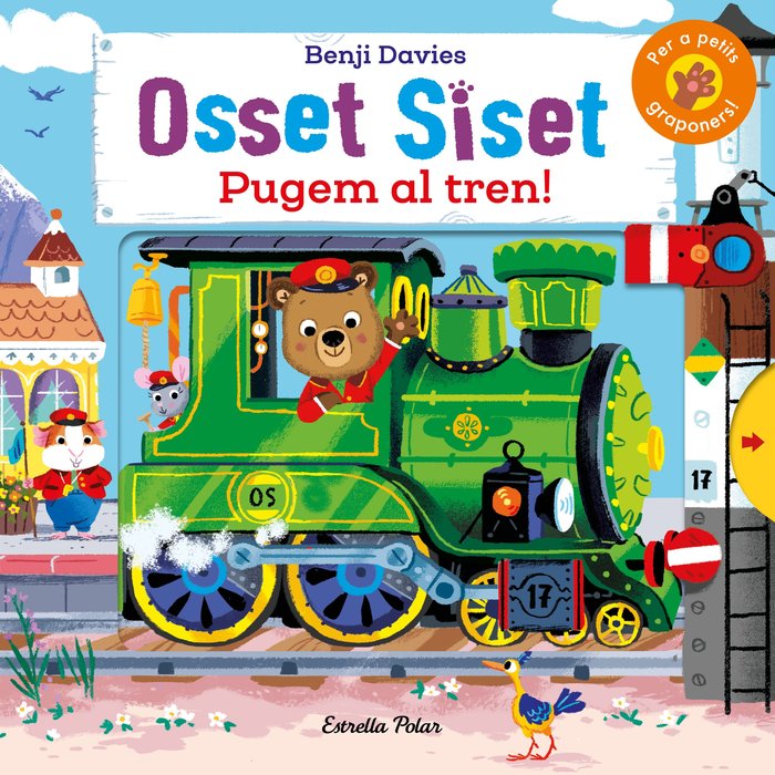 Osset Siset. Pugem al tren!, de Davies, Benji | portada del libro