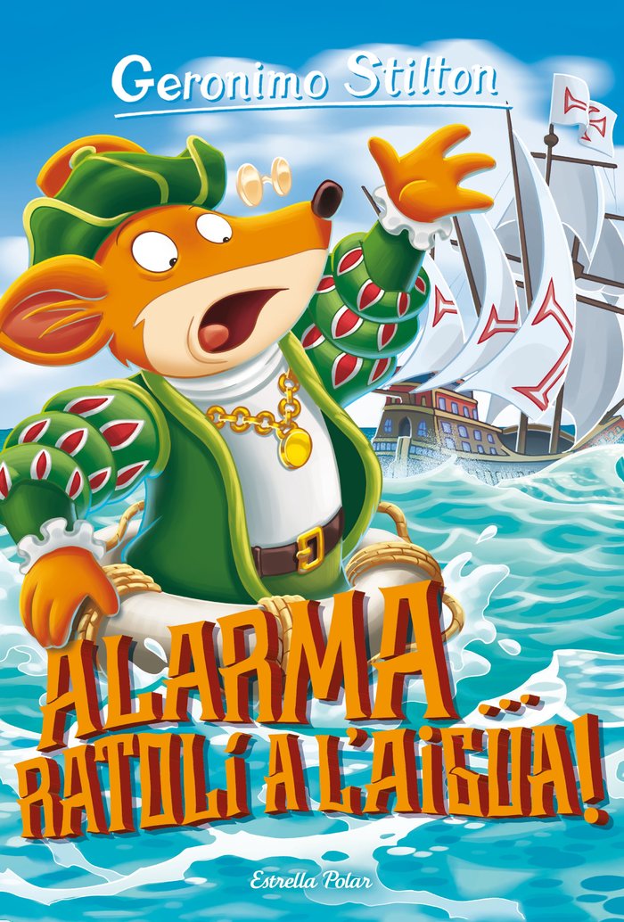 Alarma, ratolí a l'aigua!, de Stilton | portada del libro