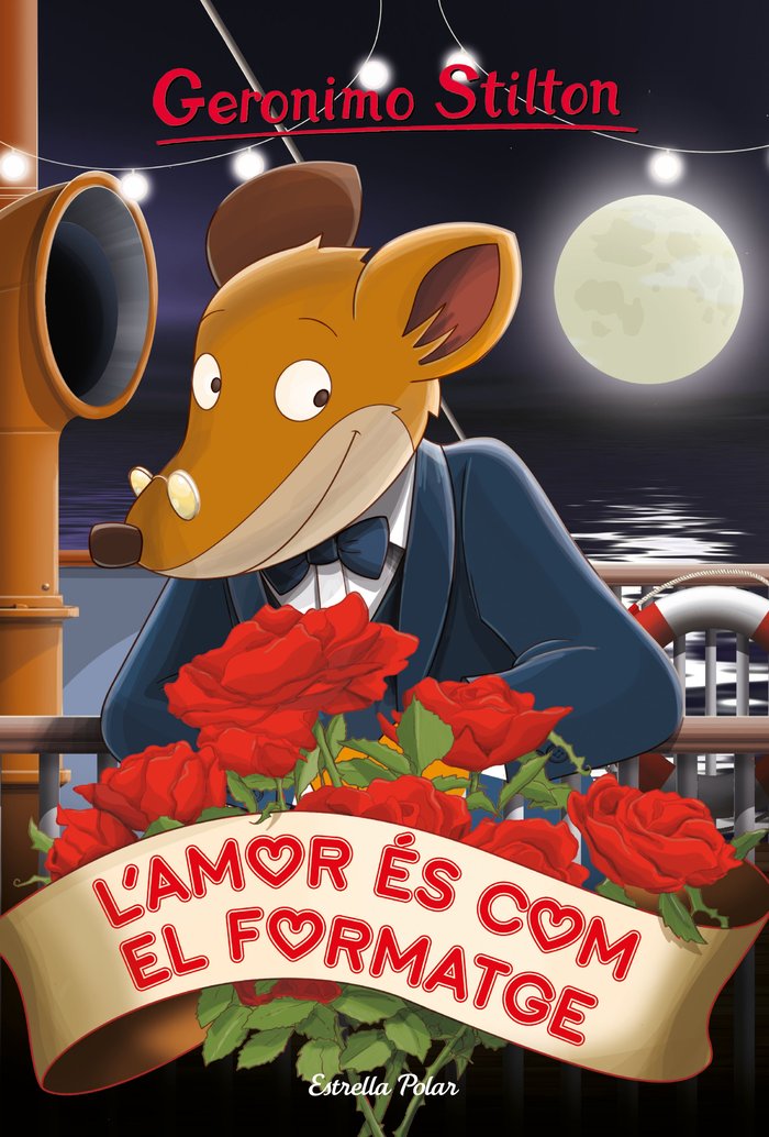 L'amor és com el formatge, de Stilton, Geronimo | portada del libro