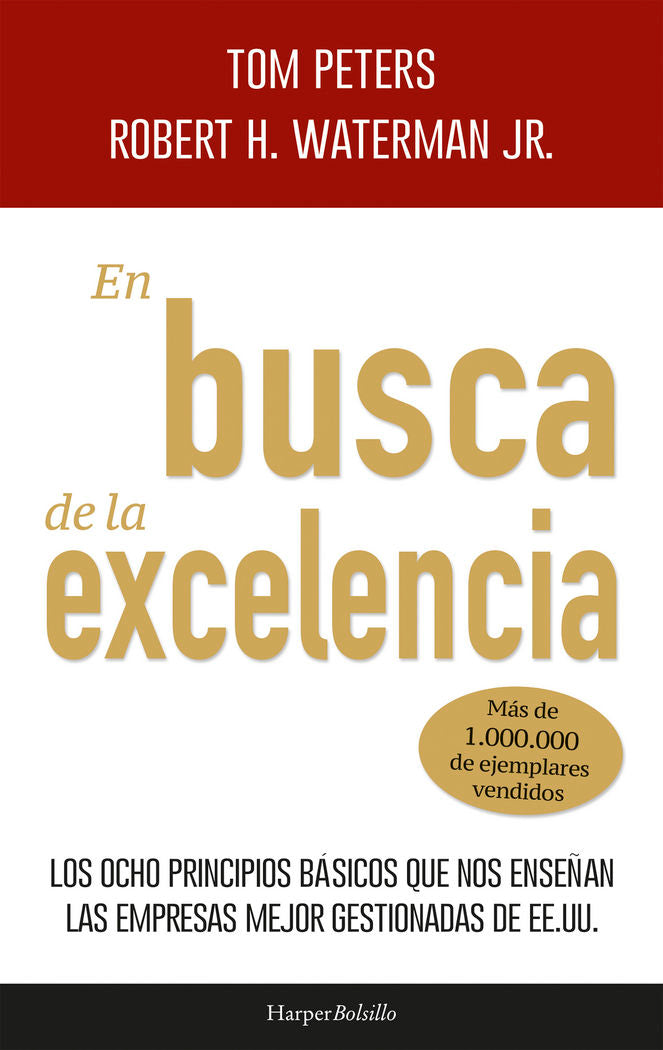En busca de la excelencia, de Peters, Tom | portada del libro