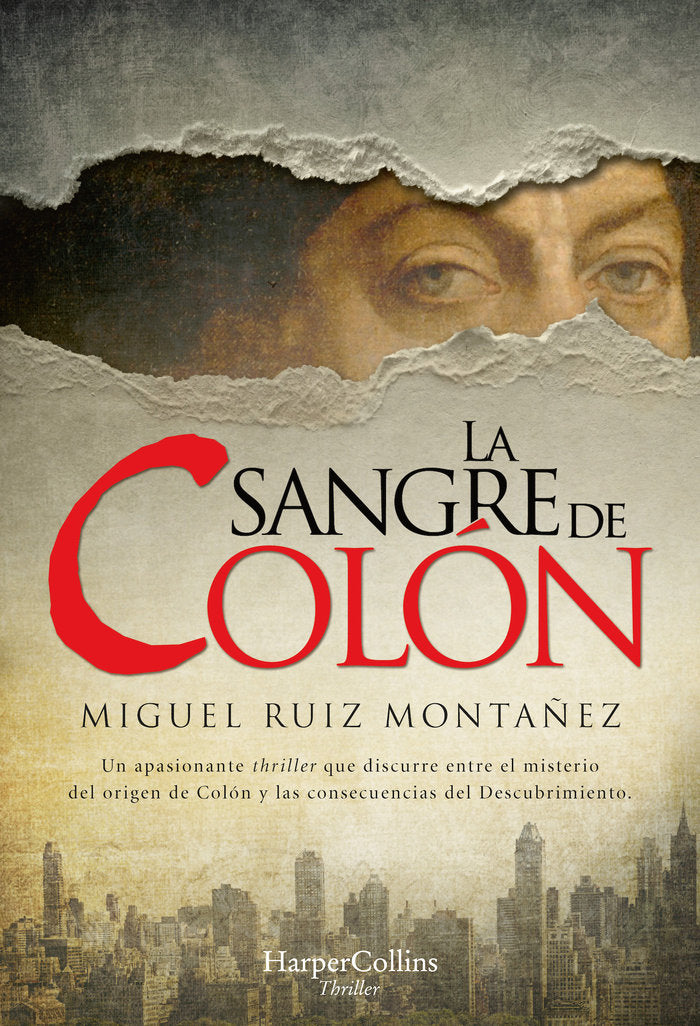 La sangre de Colón, de Ruiz Montañez, Miguel | portada del libro