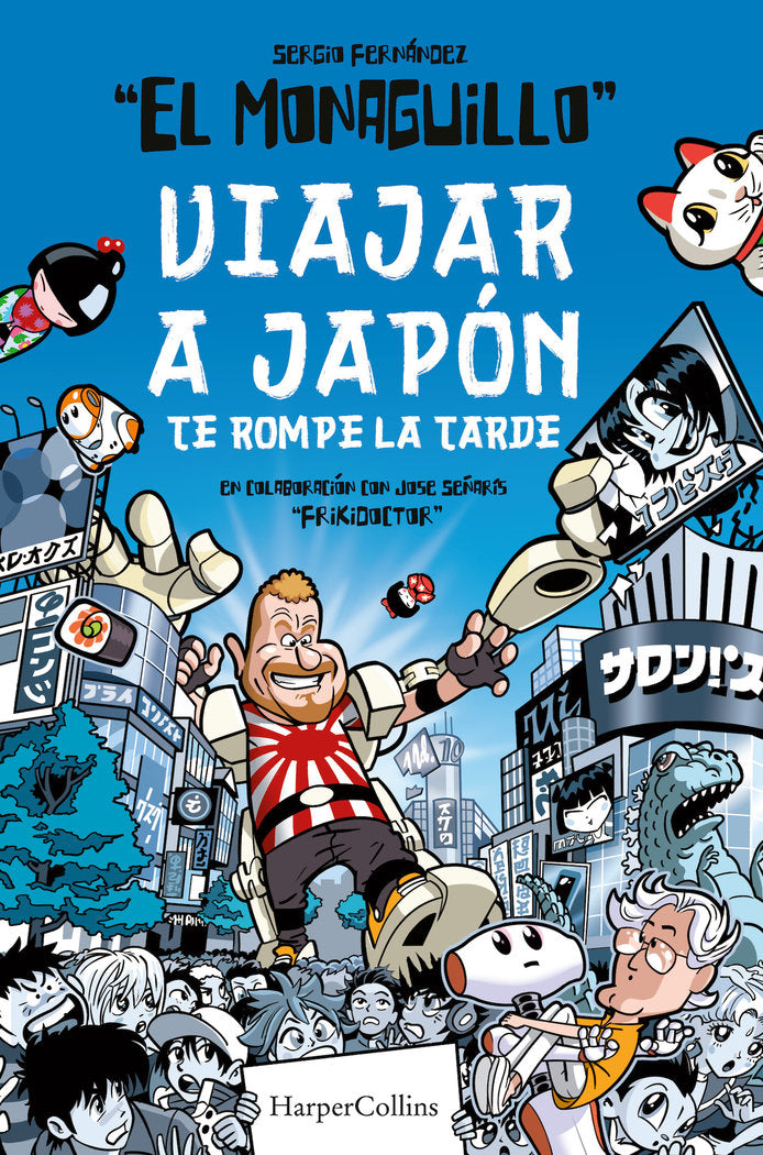 Viajar a Japón te rompe la tarde, de Monaguillo, El | portada del libro