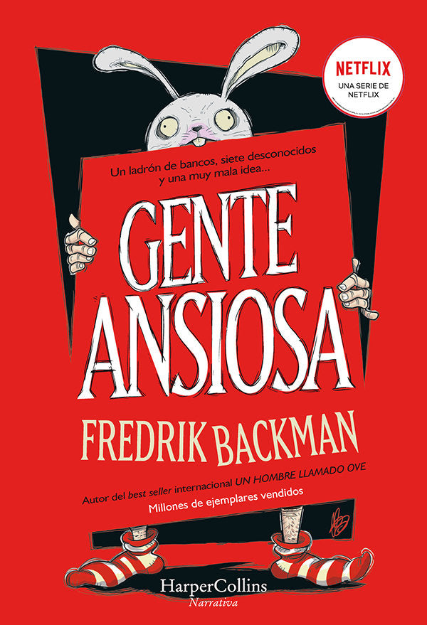 Gente ansiosa, de BACKMAN, FREDRIK | portada del libro